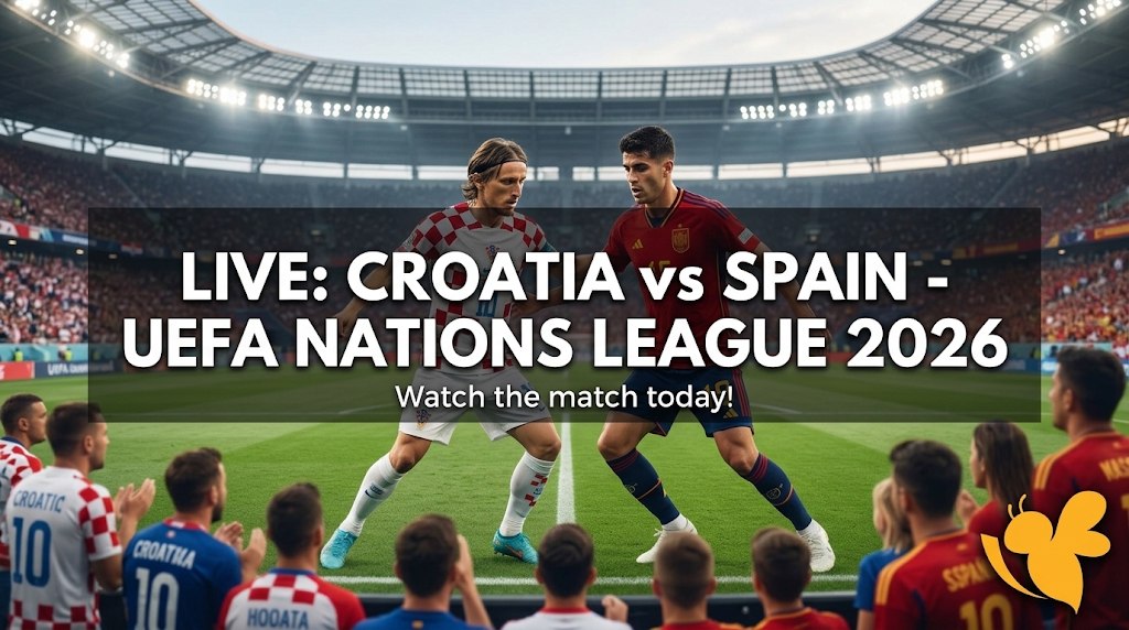 Croatia Face Spain Today: Kickoff Time and Broadcast Details