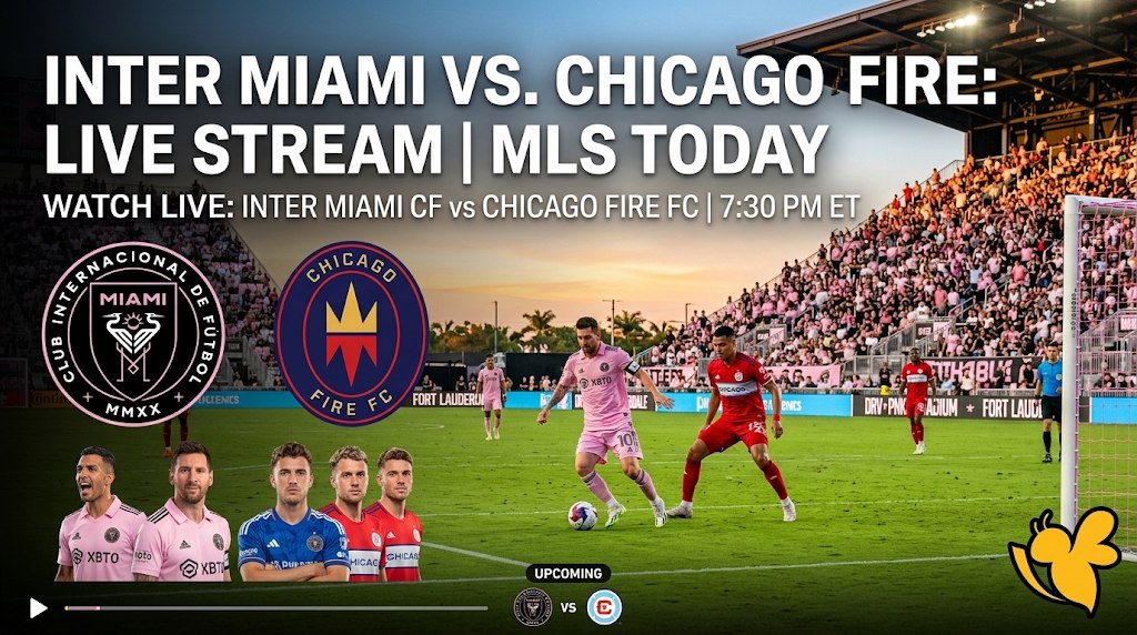 Inter Miami vs Chicago Fire: Match Time, Channels and How to Watch Inter Miami vs Chicago Fire: Match Time, Channels and How to Watch