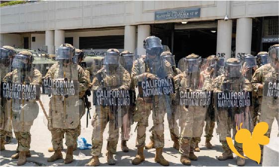 Trump Officials to Reduce L.A. National Guard Presence by 50%