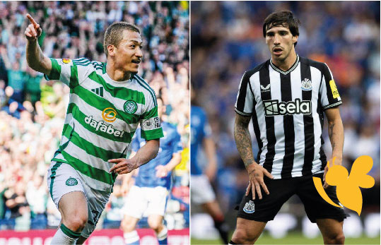 Celtic Vs Newcastle United game in the International League friendly matches