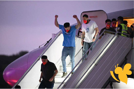 U.S.-Venezuela Prisoner Exchange Trades Americans for Migrants Held in El Salvador