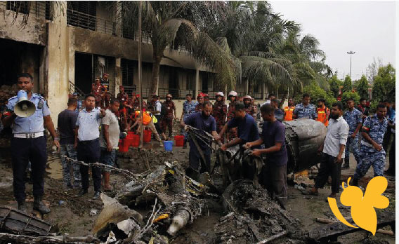 Bangladesh Air Force Plane Crash Claims 27 Lives