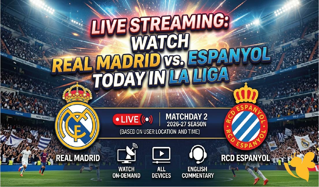 Live Streaming: Watch Real Madrid vs. Espanyol Today in La Liga Live Streaming: Watch Real Madrid vs. Espanyol Today in La Liga