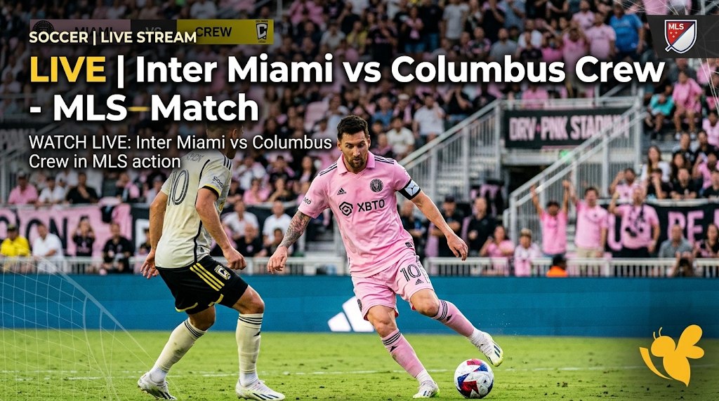 Inter Miami vs Columbus Crew Today: Date, Time and Where to Watch