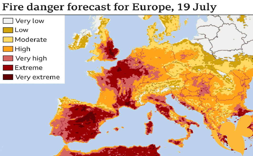Sizzling South: Europe’s Mediterranean Coast Swelters in Historic Heat