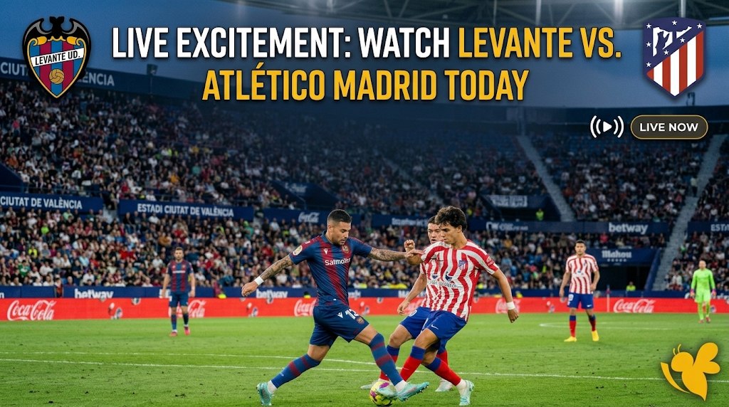 How to Watch Levante vs Atletico Madrid Live: Full Match Details